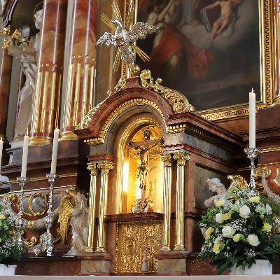 Eucharistiefeier mit eucharistischem Segen, Einsiedlerkapelle Moosanger